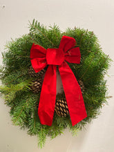 Load image into Gallery viewer, Douglas Fir Wreath with bow 18-20inch round
